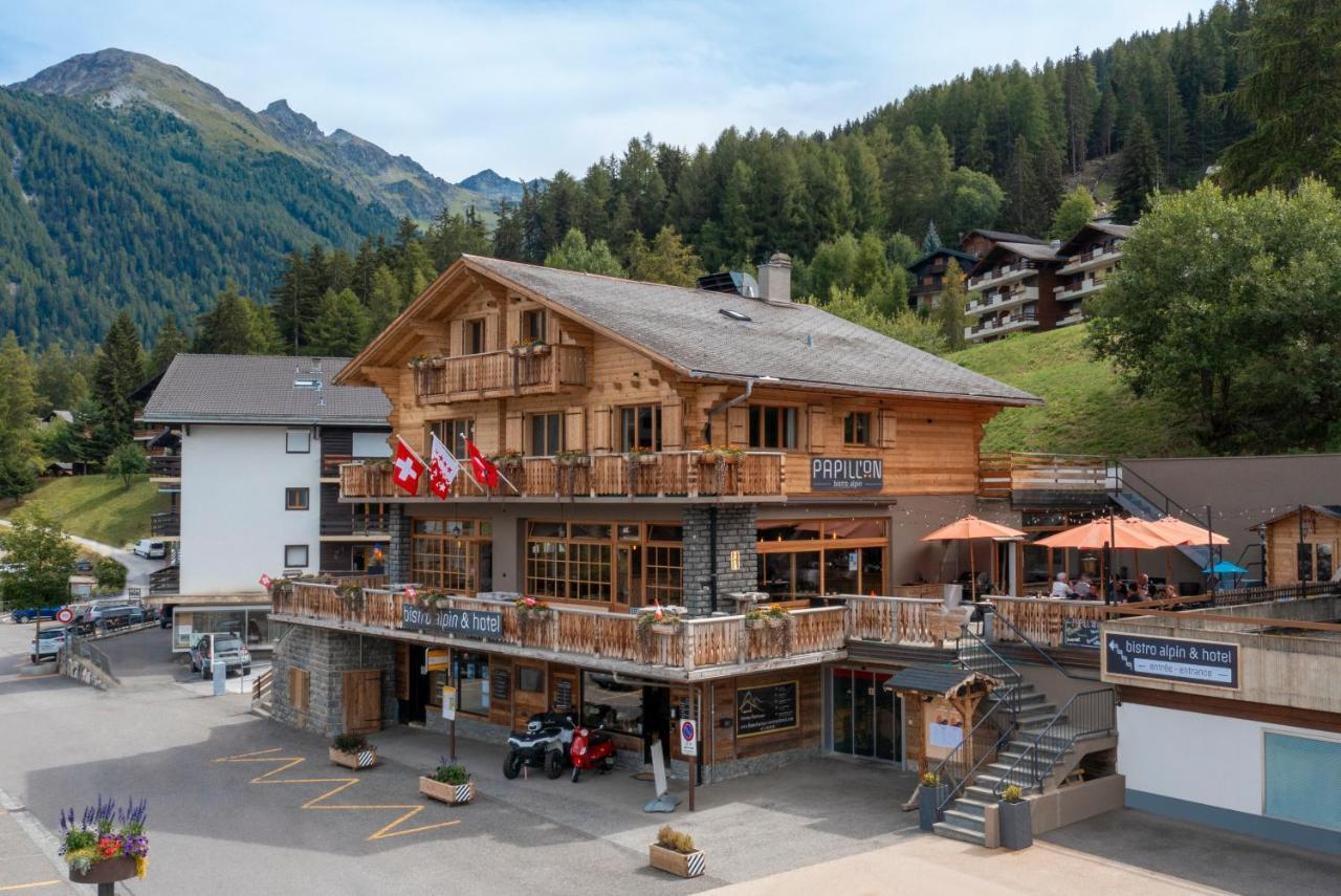 Papill'On - Boutique Hotel La Tzoumaz Exterior foto