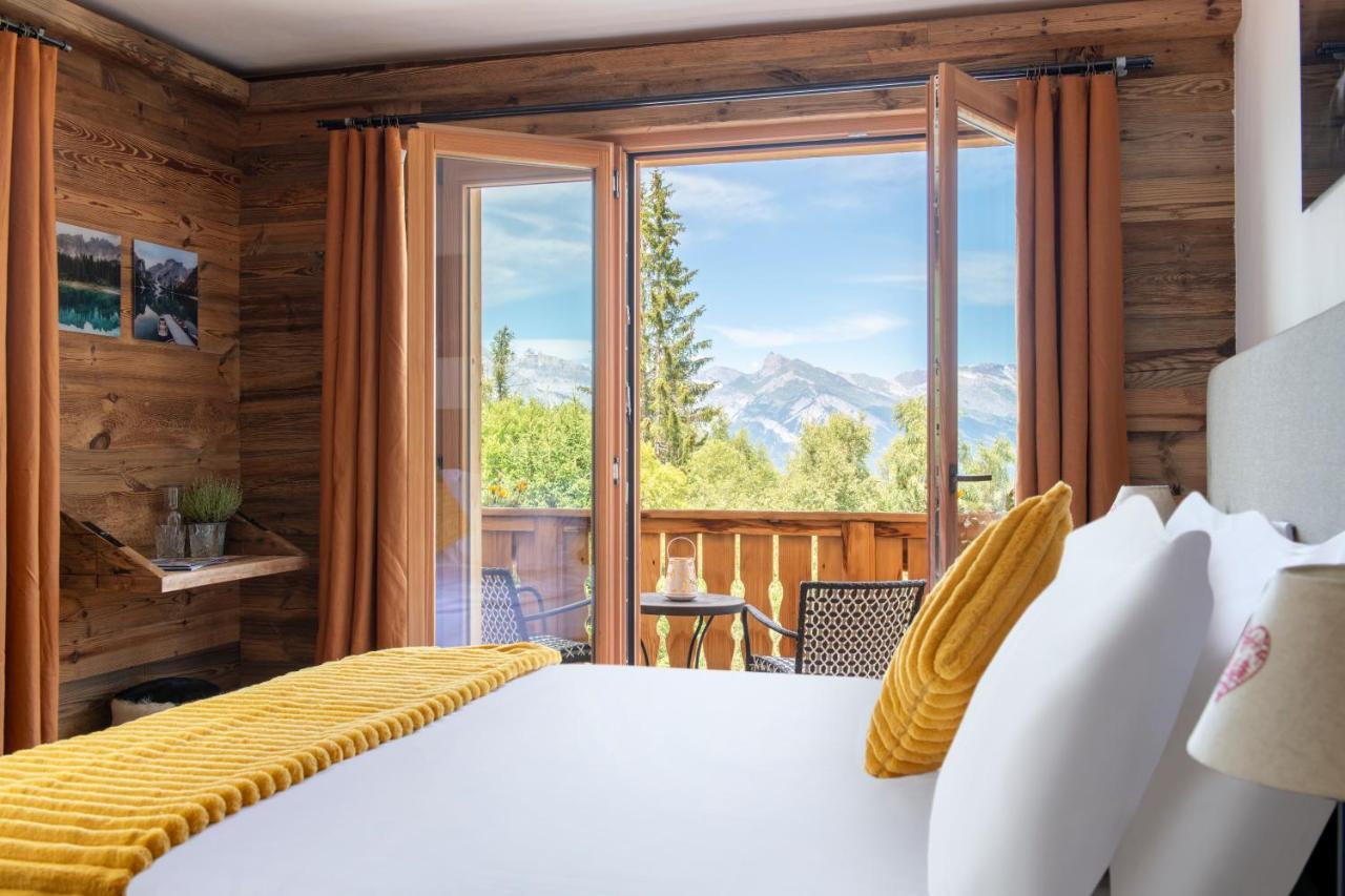 Papill'On - Boutique Hotel La Tzoumaz Exterior foto